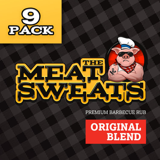 9 Pack - The Meat Sweats - Original Blend (10oz Bottle)